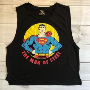 ((SOLD)) Superman Women’s Muscle Tee - XL
